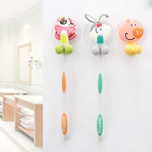 都内で 歯ブラシホルダー かわいい アニマル 歯ブラシスタンド 吸盤 壁掛け 子供用歯ブラシホルダー 9個セット Heartlandgolfpark Com