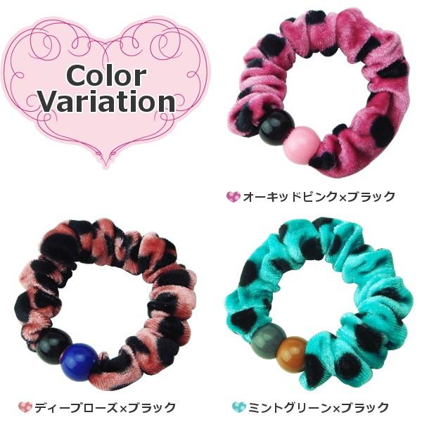 シュシュ ドット柄ベロア調ミニシュシュ まとめ髪 ピンク ミント グリーン 緑 紺色 ネイビー 青 ブルー 茶色 ブラウン ベージュ 5 D メロウストア 通販 Yahoo ショッピング