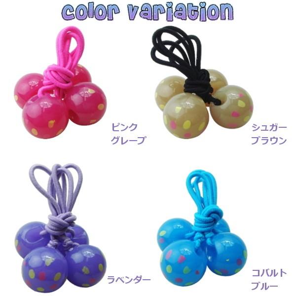 確認　ヘアゴム ヘアリボン ツインテール　864　ドット　水玉　ネイビー dpy-100-025image.jpg
