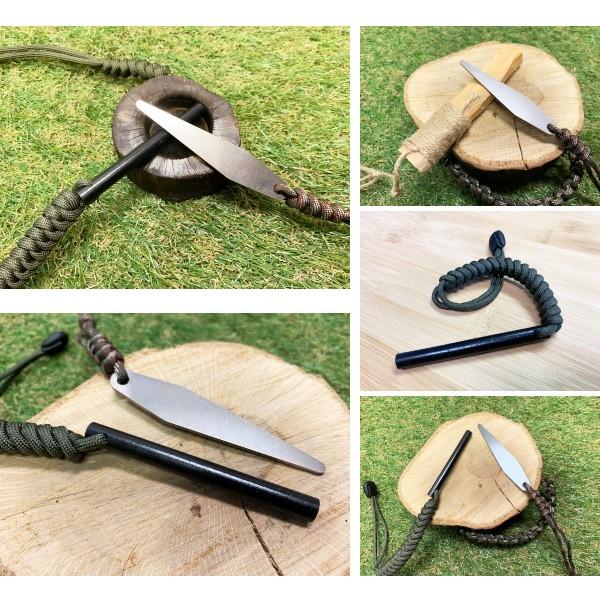 火打石 ファイヤースターターフェロセリウムロッド 火打ち石