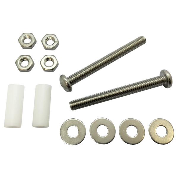 カーミットチェア ネジとワッシャーとナット 62mm 2個 ステンレス製