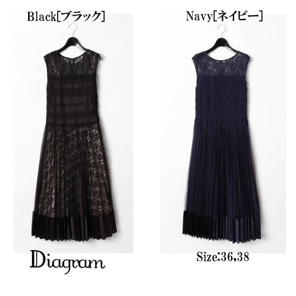 期間限定特価 Diagram グレースコンチネンタルダイアグラムのシャーリングレースワンピース 最新情報 Www Ladislexia Net