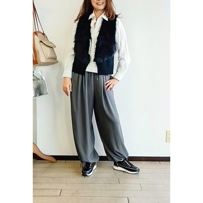 新品未使用　☆ガレナ☆　パール付きファーニットベスト GRACE CONTINENTAL GALENA/ガレナの パール付きファーニット