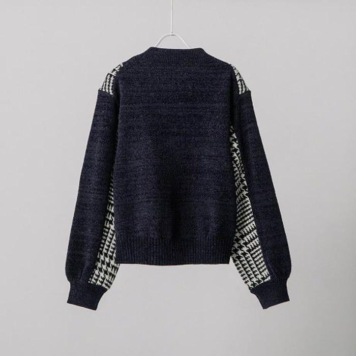 BLANC basque/ブラン バスクの レオパード 布帛ロービングスラブ