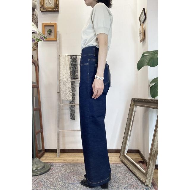 PRAIA/プライアの 神!!ハイウエスト ワイドデニムパンツ PRAIA/プライアの 神!!ハイウエスト ワイドデニムパンツ