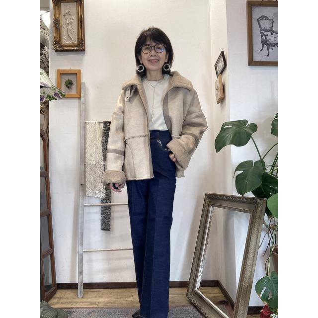 PRAIA/プライアの 神!!ハイウエスト ワイドデニムパンツ PRAIA/プライアの 神!!ハイウエスト ワイドデニムパンツ
