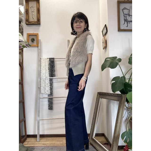 PRAIA/プライアの 神!!ハイウエスト ワイドデニムパンツ PRAIA/プライアの 神!!ハイウエスト ワイドデニムパンツ