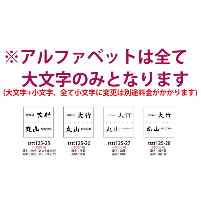 磨き光沢ステンレス表札 イタリア磁器タイル デザイン限定イメージ作成1回のみ(+2500円デザイン3回変更) 文字色黒 モダン かわいい おしゃれ シンプル 戸建｜melody｜07