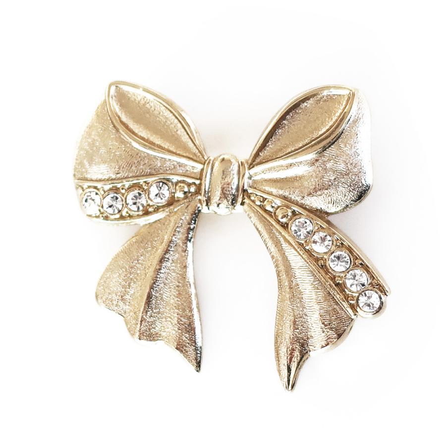 Melody Accessory（メロディーアクセサリー） ブローチ 日本製 K18GP