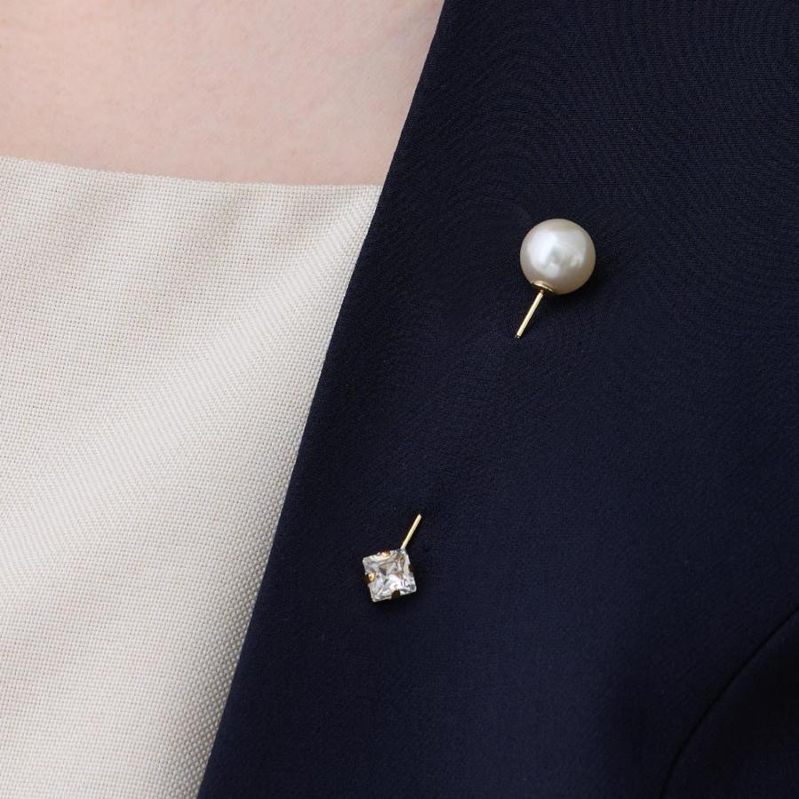 Melody Accessory（メロディーアクセサリー） ブローチ パール ピン