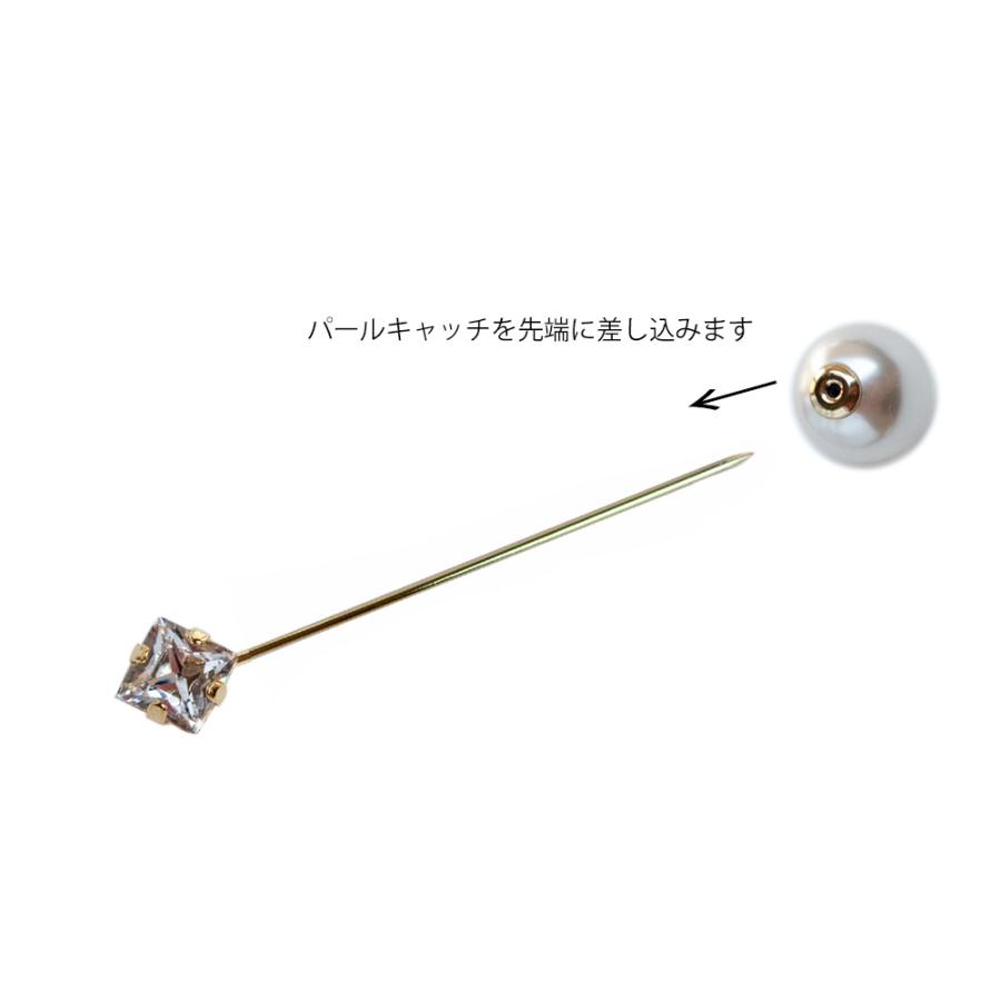 Melody Accessory（メロディーアクセサリー） ブローチ パール ピン