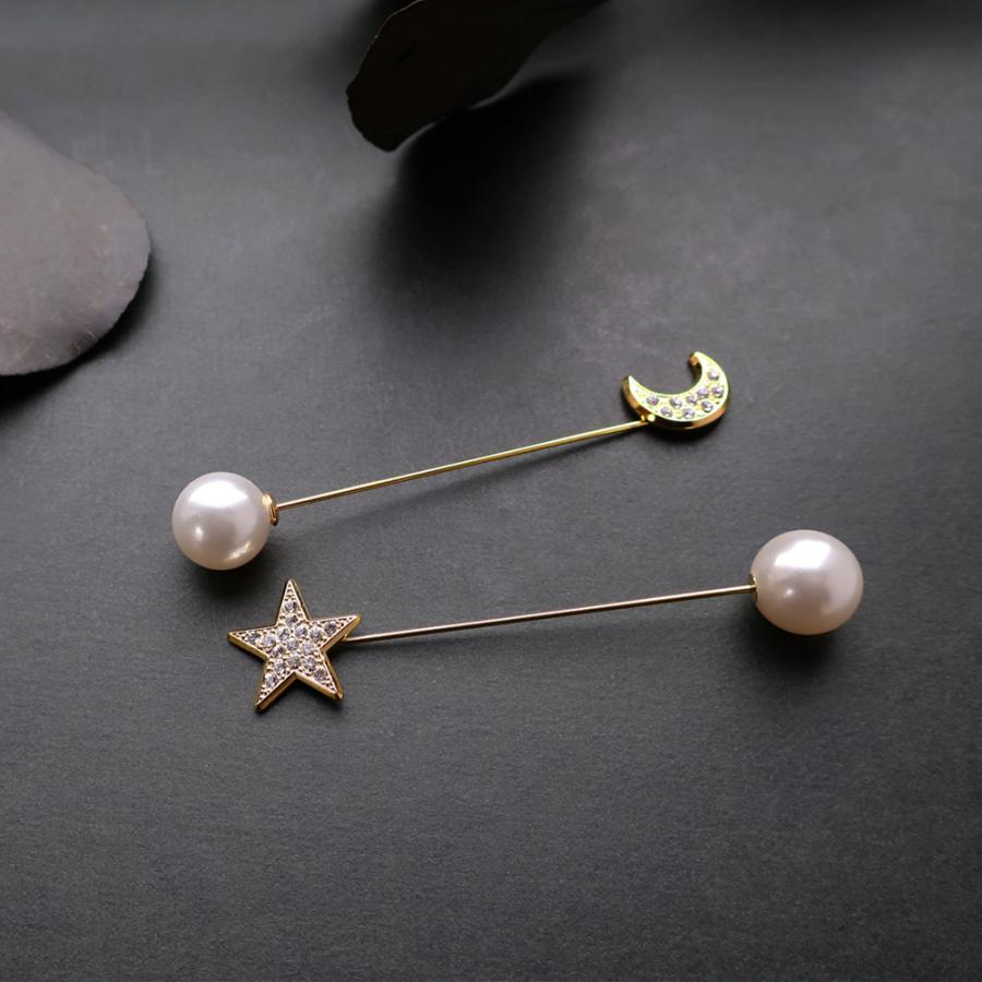 Melody Accessory（メロディーアクセサリー） ブローチ パール ピン