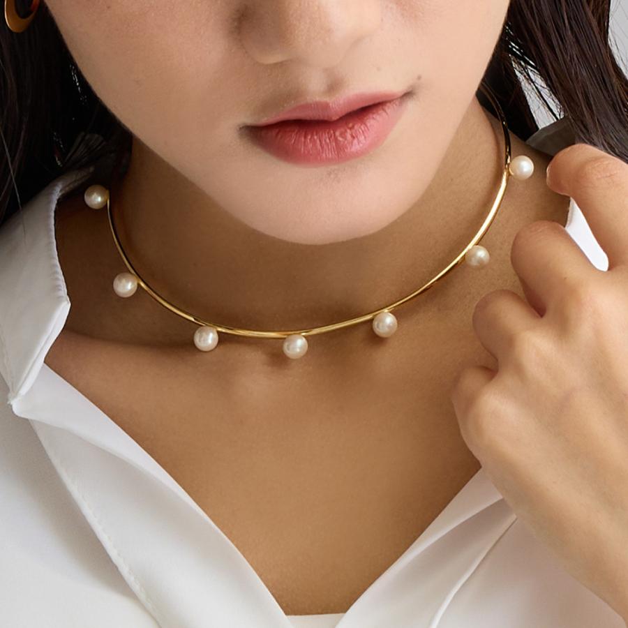 Melody Accessory シンプル チョーカー トレンド ネックレス Melody Accessory シンプル チョーカー トレンド ネックレス