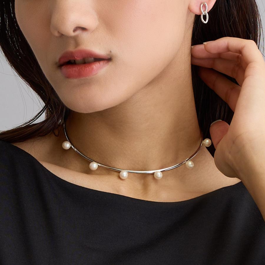 Melody Accessory シンプル チョーカー トレンド ネックレス 