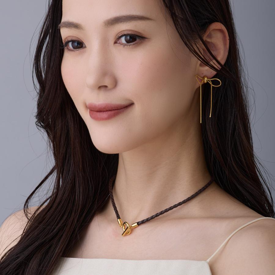 Melody Accessory チョーカー ネックレス 日本製 編み込み 組ひも 