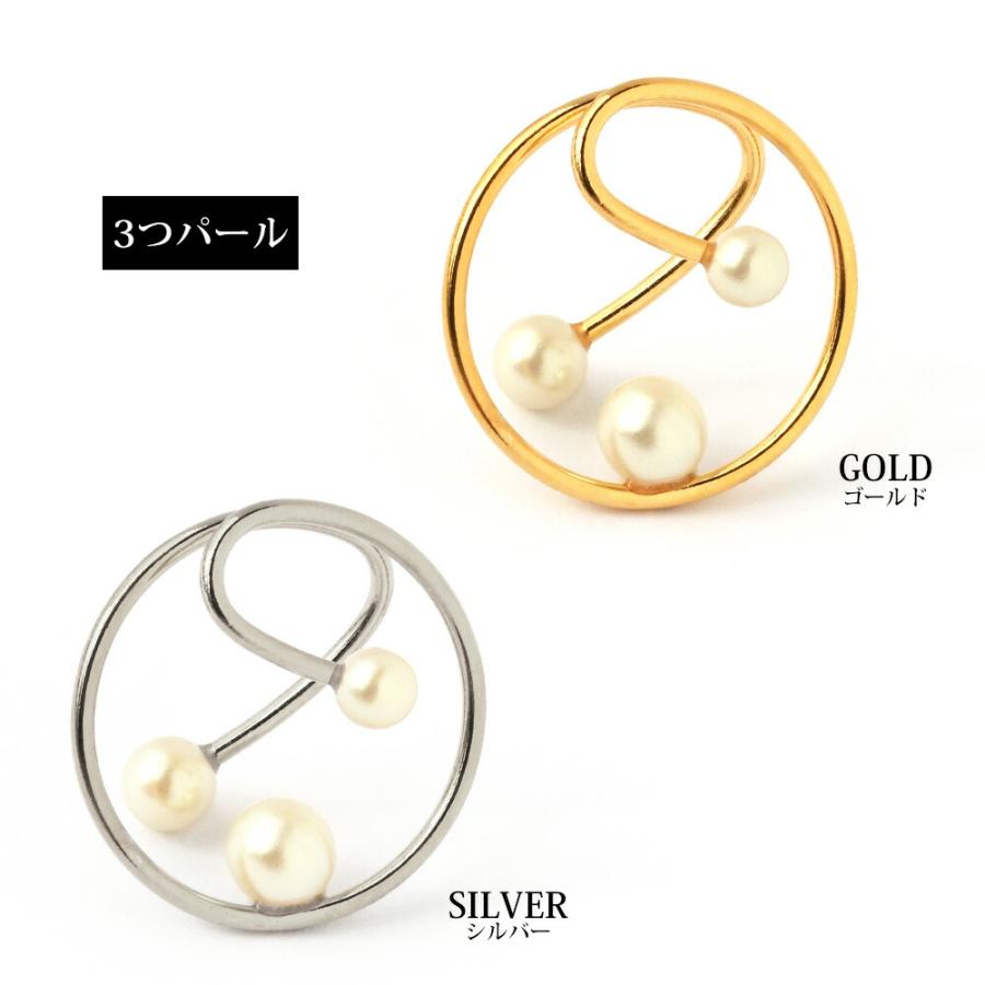 Melody Accessory イヤーカフ 日本製 K18GP パール イヤリング Melody Accessory イヤーカフ 日本製 K18GP パール イヤリング