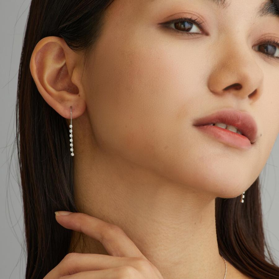 Melody Accessory ピアス 日本製 引っ掛ける タイプ K18GP フック 