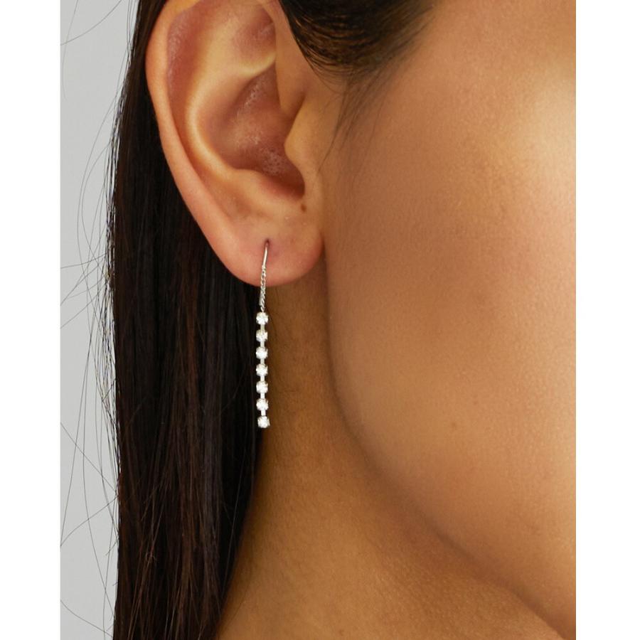 Melody Accessory ピアス 日本製 引っ掛ける タイプ K18GP