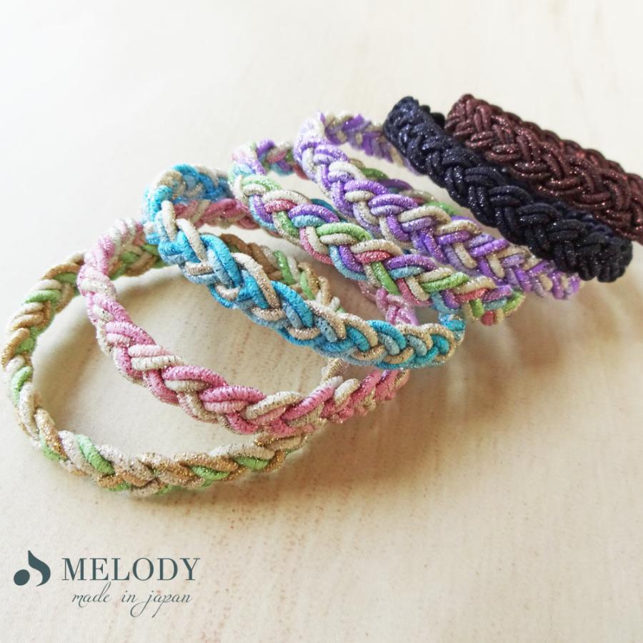 Melody Accessory（メロディーアクセサリー） ヘアゴム 日本製 三つ