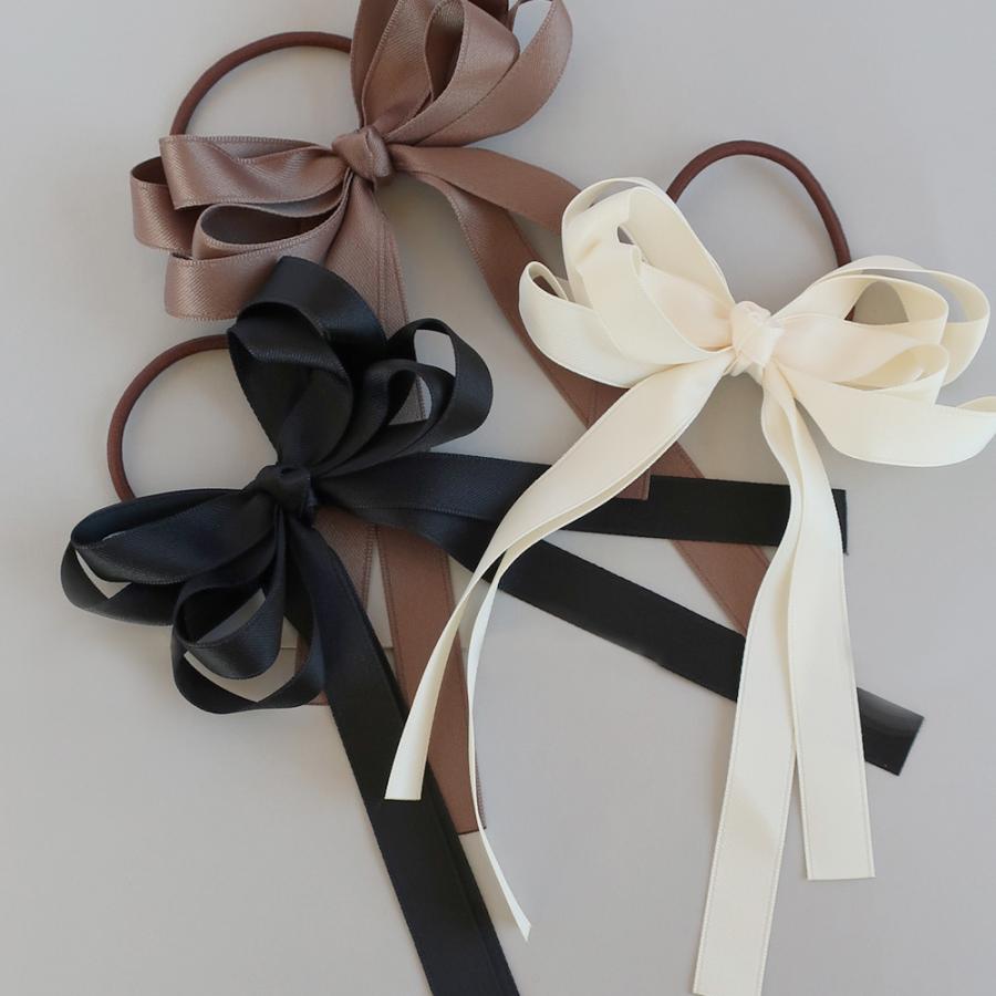 お値下げ中　美品　acca ポニー　ヘアアクセサリー リボン型 黒 Jewel VOX ポニーフック ヘアカフ ヘアアクセサリー ヘアー