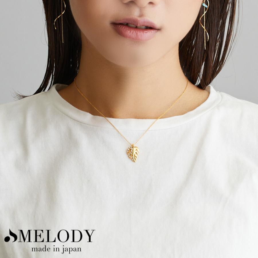 Melody Accessory ネックレス ハワイアン ジュエリー モンステラ