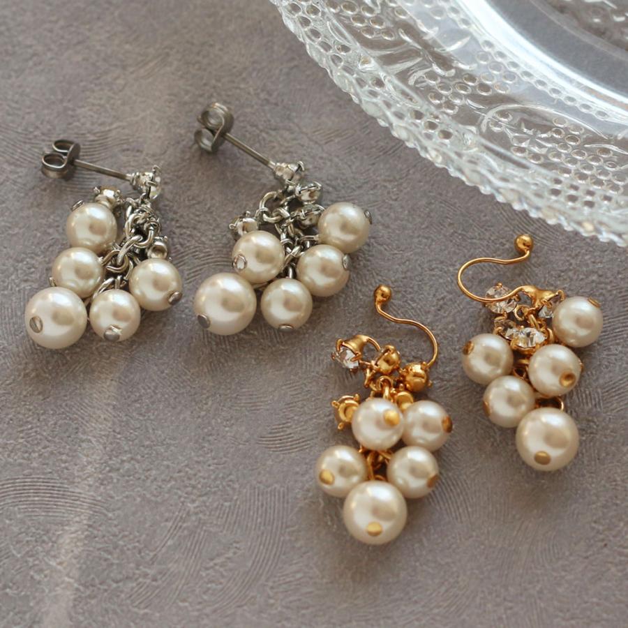 イヤリング ノンホールピアス パール ノンホールイヤリング かわいい 安い 30代 40代 50代 痛くない 日本製 レディース 大ぶり おしゃれ 人気 18k ブランド Nt 51 日本製 Melody Accessory 通販 Yahoo ショッピング