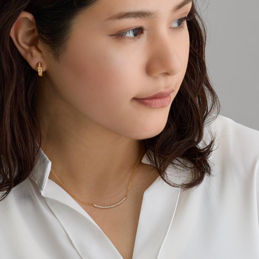 アクセサリーオーダー セブロンカラー（ピンク＆オレンジ） ネックレス | AHKAH / アーカー