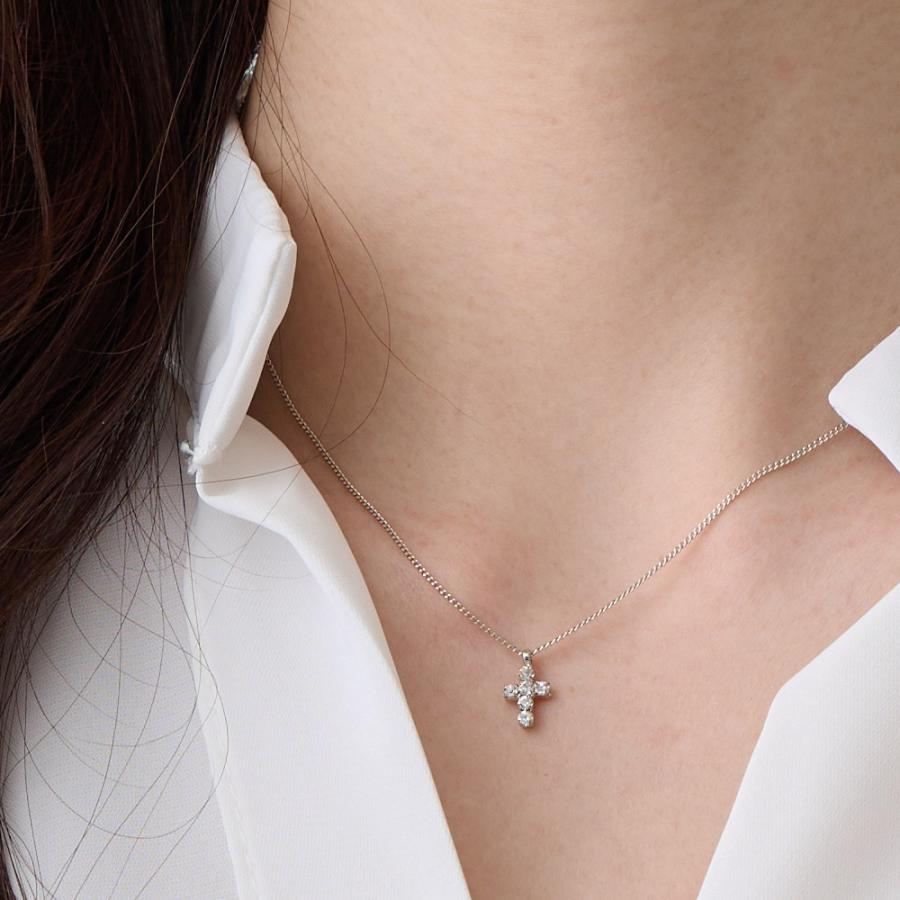 Melody Accessory ネックレス 日本製 K18GP 十字架 クロス Melody Accessory ネックレス 日本製 K18GP 十字架 クロス