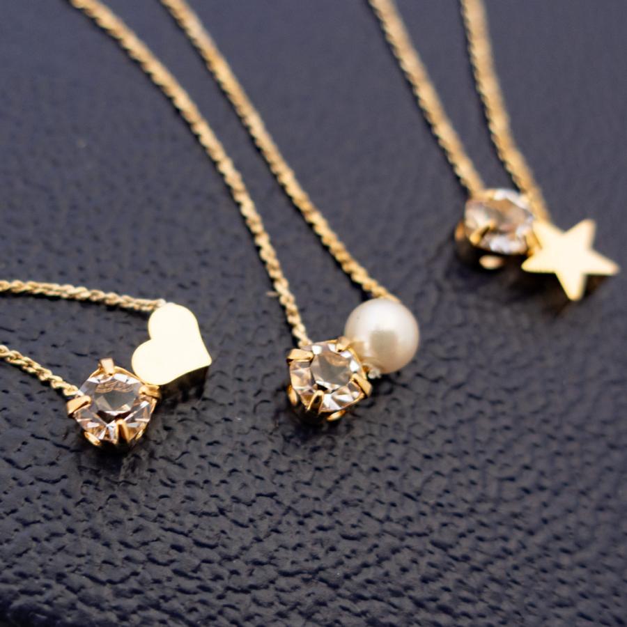 Melody Accessory（メロディーアクセサリー） ネックレス 日本製 K18GP