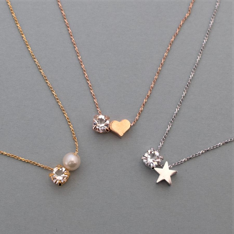 Melody Accessory（メロディーアクセサリー） ネックレス 日本製K18GP