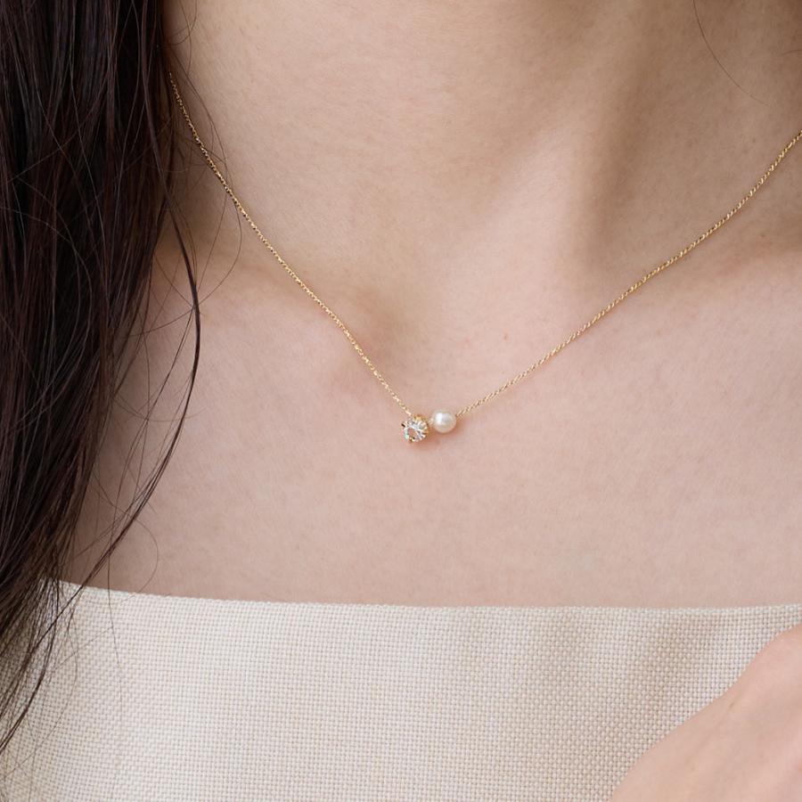 Melody Accessory（メロディーアクセサリー） ネックレス 日本製K18GP