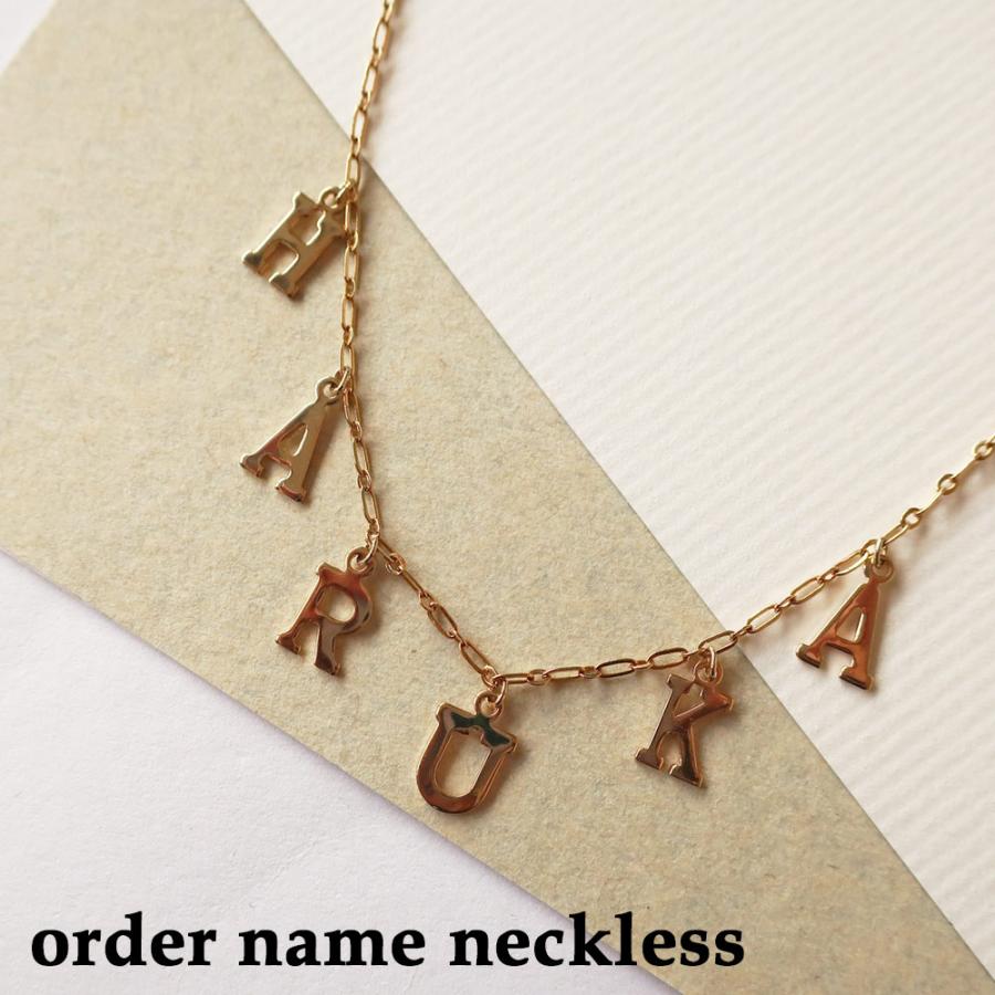 Melody Accessory（メロディーアクセサリー） ネックレス 名前 ネーム