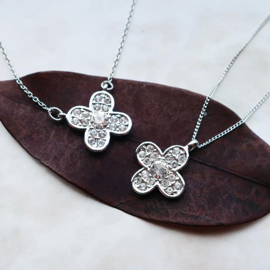 Melody Accessory ネックレス 日本製 お花 クローバー フラワー Melody Accessory ネックレス 日本製 お花 クローバー フラワー