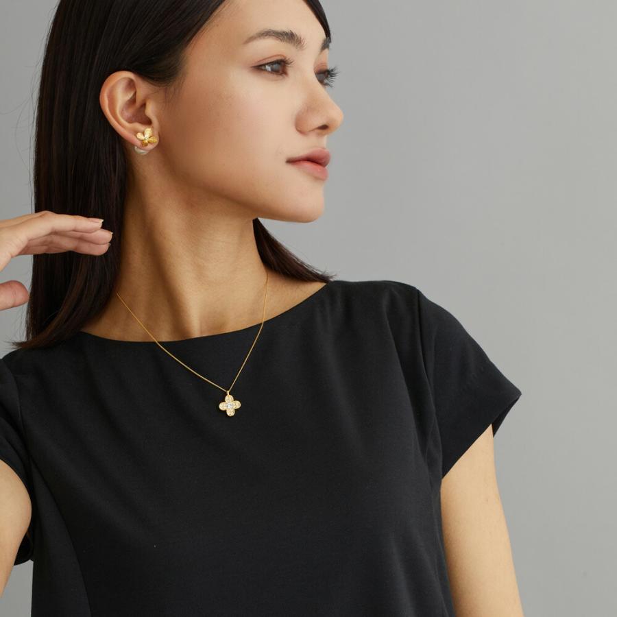 Melody Accessory ネックレス 日本製 お花 クローバー フラワー Melody Accessory ネックレス 日本製 お花 クローバー フラワー