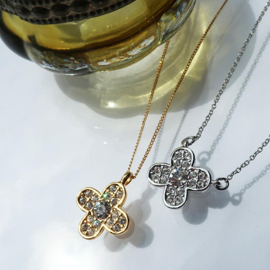 Melody Accessory ネックレス 日本製 お花 クローバー フラワー Melody Accessory ネックレス 日本製 お花 クローバー フラワー