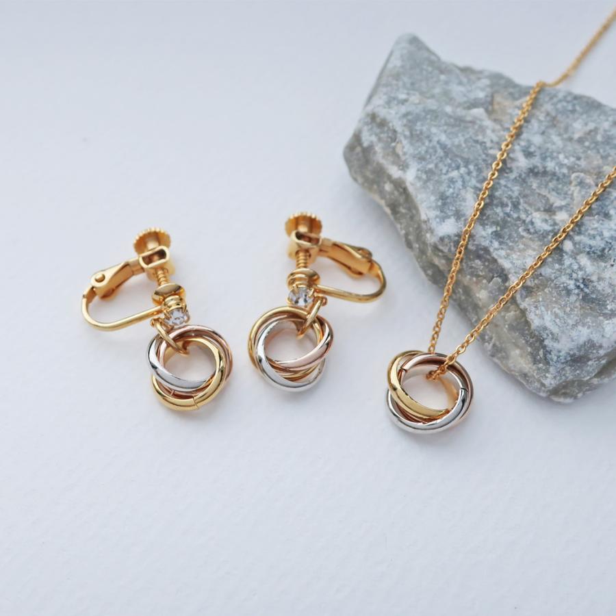 Melody Accessory（メロディーアクセサリー） 爆買 ネックレス 3連