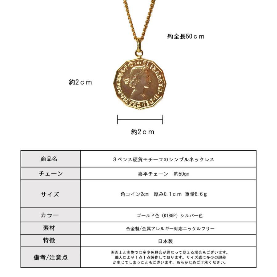 Melody Accessory（メロディーアクセサリー） ネックレス コイン 