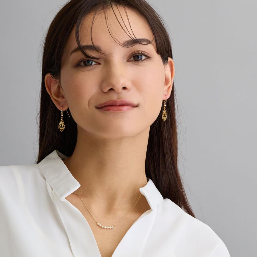 美品 agete パール ネックレス WEB限定》シルバーアコヤパールネックレス｜ネックレス｜アガット 公式