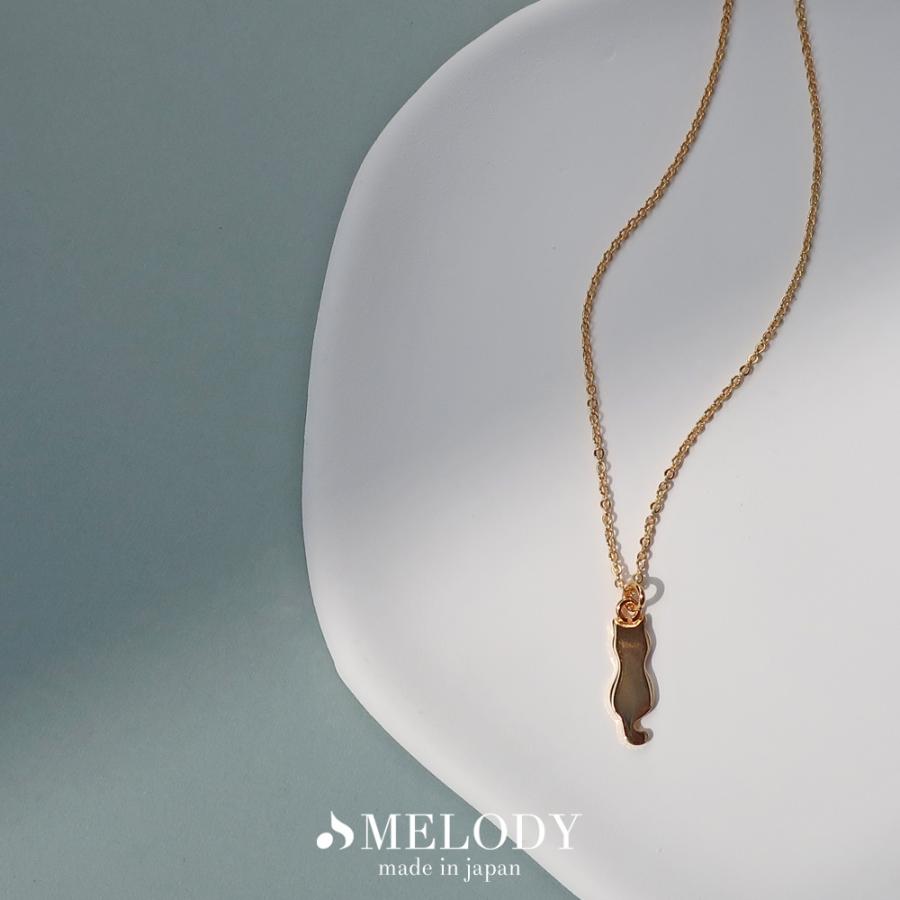 Melody Accessory ネックレス 日本製 ねこ キャット 猫 スキン  