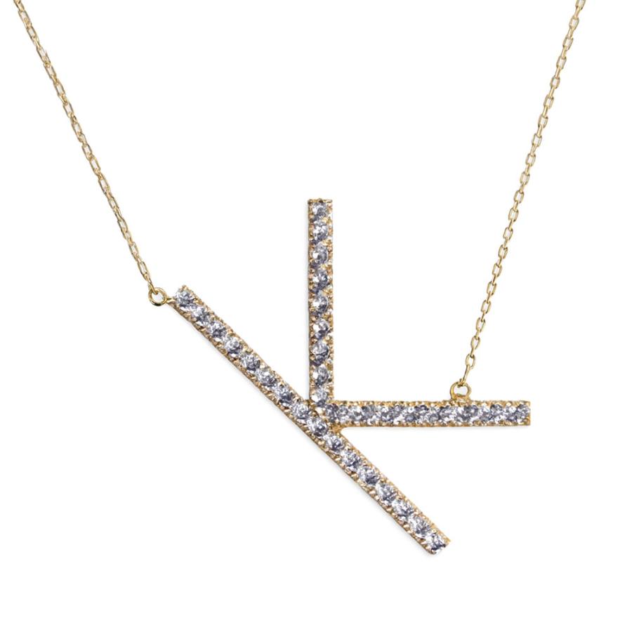 Melody Accessory（メロディーアクセサリー） イニシャルネックレス 