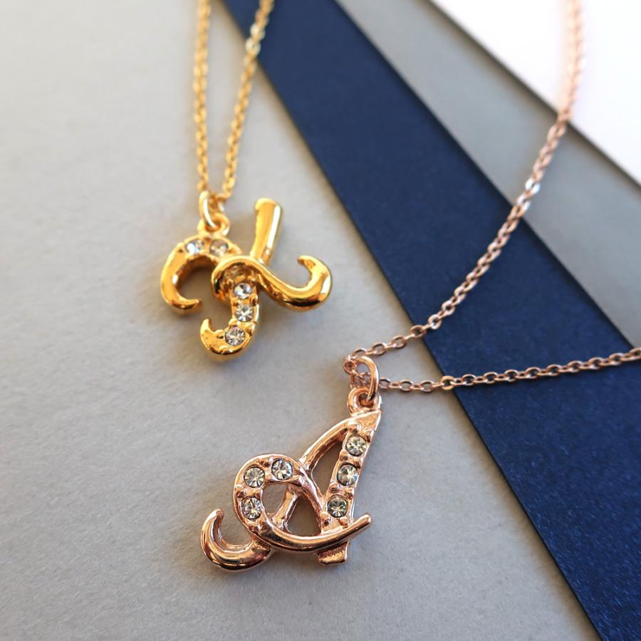 Melody Accessory（メロディーアクセサリー） イニシャル ネックレス