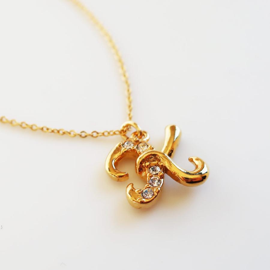 Melody Accessory（メロディーアクセサリー） イニシャル ネックレス