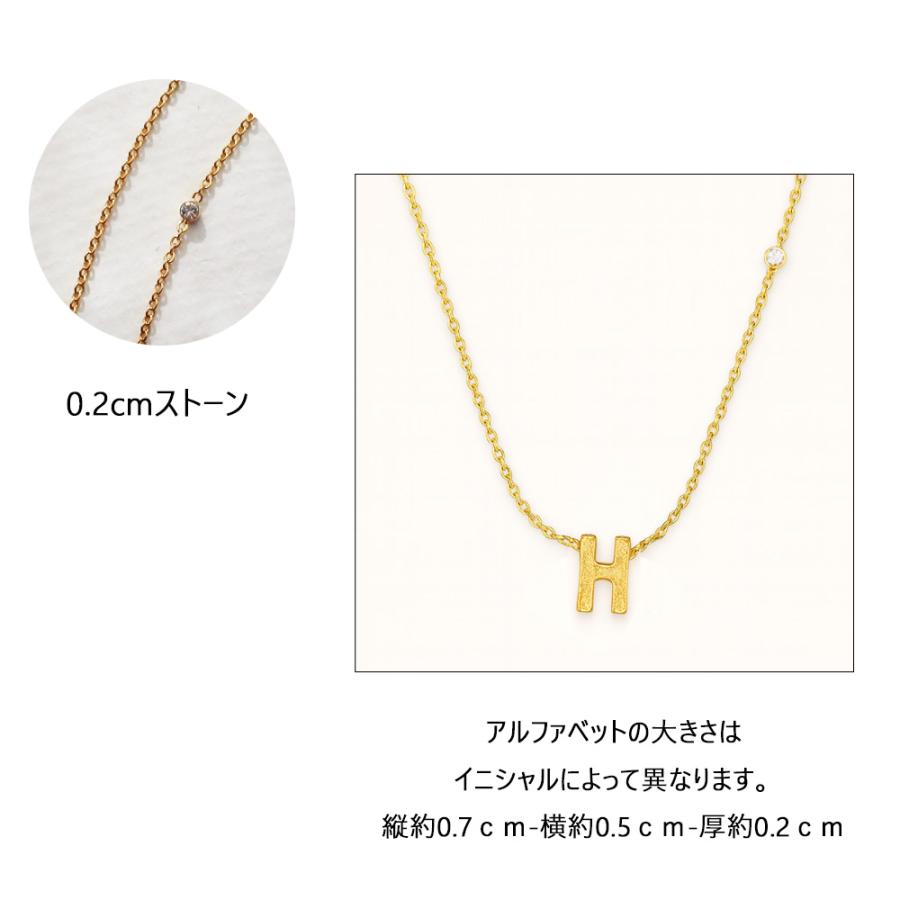 Melody Accessory（メロディーアクセサリー） ネックレス イニシャル