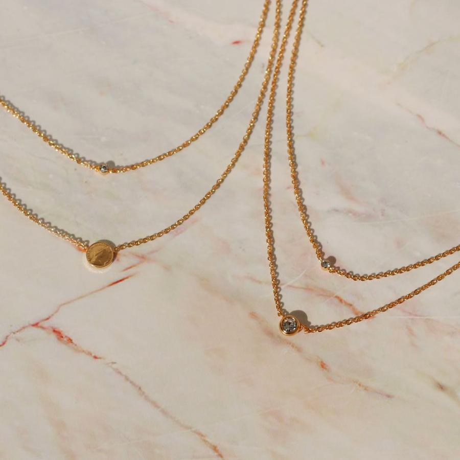 Melody Accessory（メロディーアクセサリー） ネックレス 2連