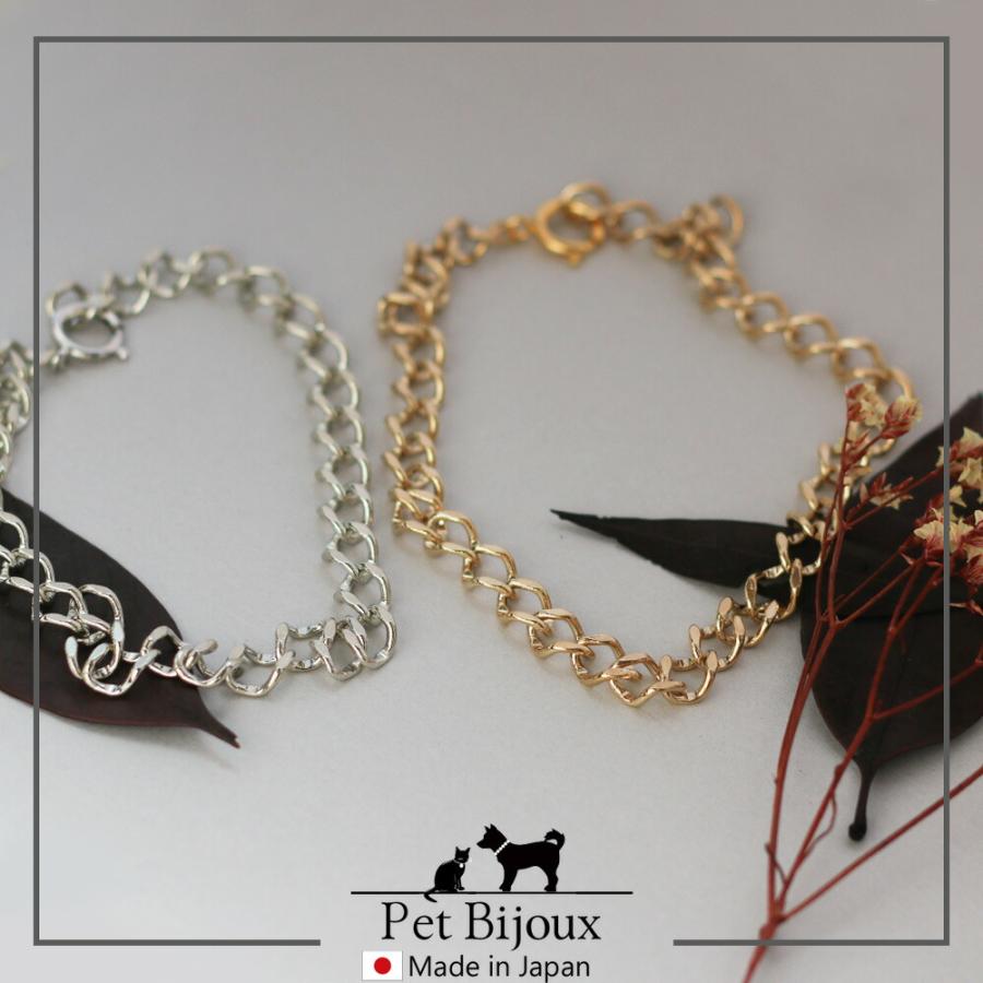 20％OFFクーポンペット アクセサリー ドッグ K18GP ネックレス 首輪