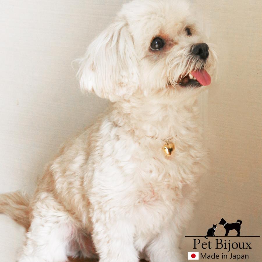 爆買 ペット アクセサリー ドッグ K18GP 犬用 ネックレス 首輪