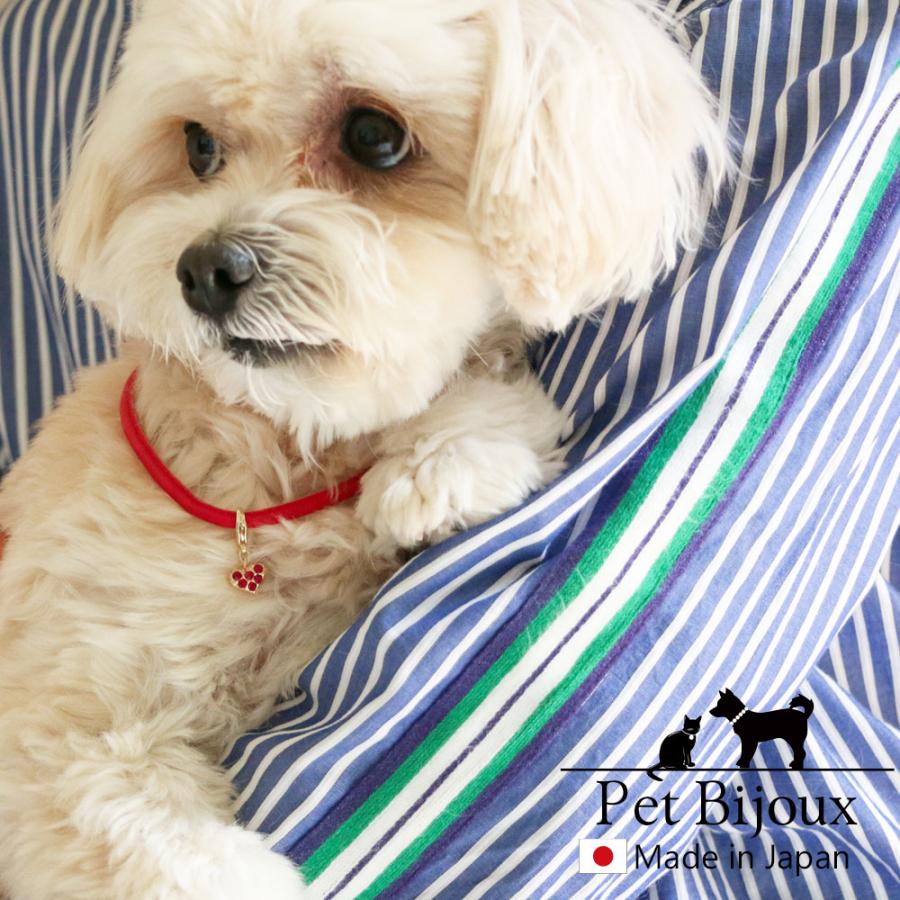 ペット アクセサリー ドッグ K18GP ネックレス 首輪 チョーカー 犬