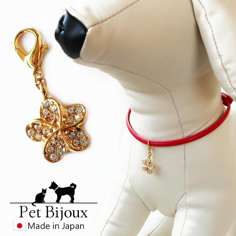 K18GP ペットアクセサリー ドッグ 犬用 ネックレス ハワジュ フラワー 