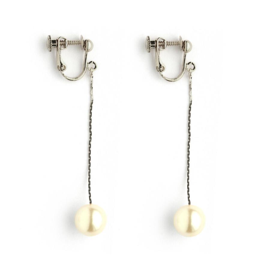 Melody Accessory イヤリング ピアス 日本製 K18GP ロング