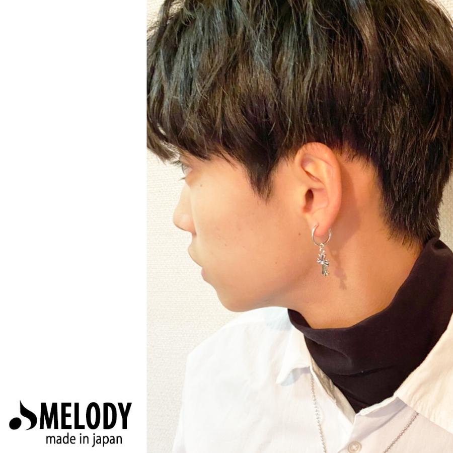 イヤリング ピアス メンズ アクセサリー クロムハーツ クロス チェーン メタルモチーフ 韓国 おしゃれ 男性 Pe S17m 日本製 Melody Accessory 通販 Yahoo ショッピング